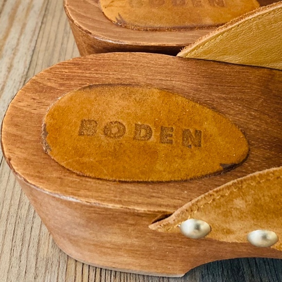 Boden, Spain, Iris Snaffle Suede Womens Clogs 38. - Picture 3 of 7